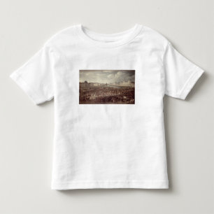 を渡るルイ14世(1638-1715年)の行列 トドラーTシャツ