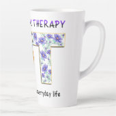 ～を笑い飛ばす カフェラテマグ (右)