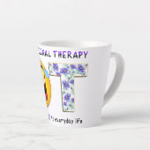 ~を笑い飛ばす カフェラテマグ (右アングル)