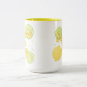 を絞って  ツートーンマグカップ (中央)