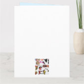 ～を縮め最高のる サンキューカード (裏面)