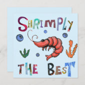 ~を縮め最高のる サンキューカード (正面/裏面)