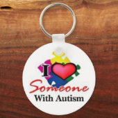 を自閉症にする キーホルダー (正面)