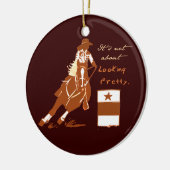 ～を見ることではないかわいらし セラミックオーナメント (左)