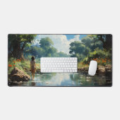 ～を超えた世界を夢見る日 デスクマット (キーボード&マウス)