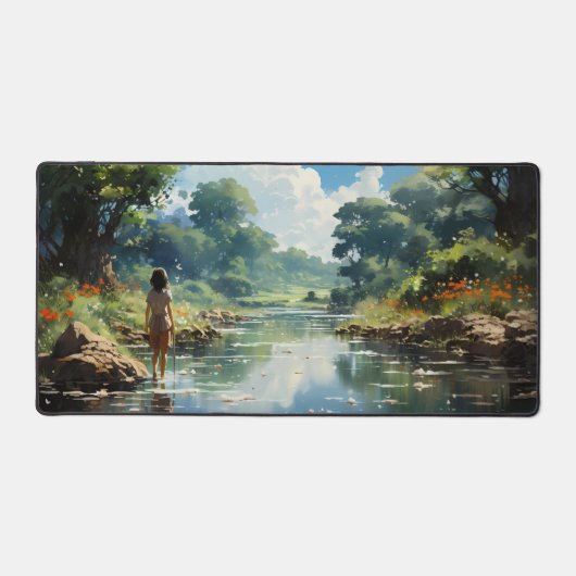 ～を超えた世界を夢見る日 デスクマット (正面)