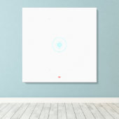 ～を超えた愛 キャンバスプリント (インサイチュ (ウッドフロア))