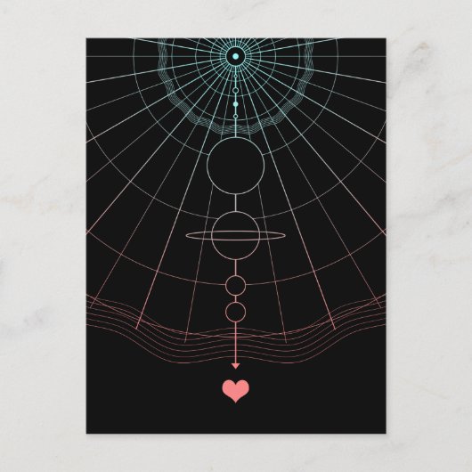 ～を超えた愛 ポストカード (正面)