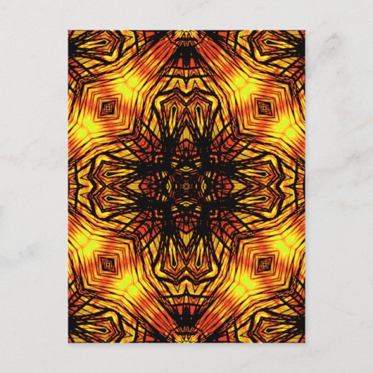 _を超える夕日 ポストカード (正面)