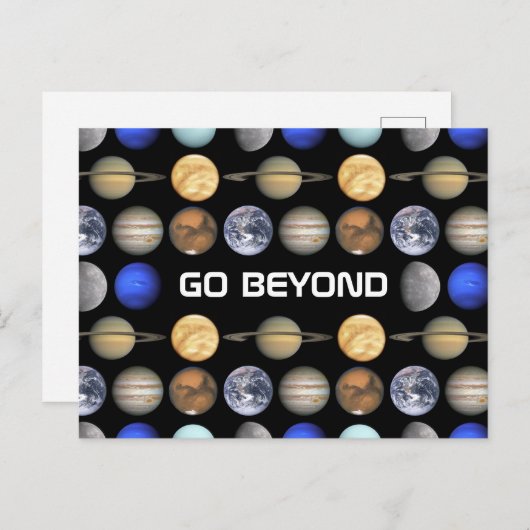 ～を超える ポストカード (正面/裏面)