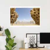 ～を越えた一歩 ポスター (ホームオフィス)