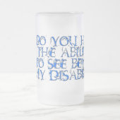 を越えて フロストグラスビールジョッキ (中央)