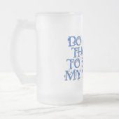 を越えて フロストグラスビールジョッキ (左)