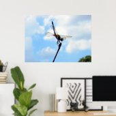 ~を離陸する準備をする ポスター (ホームオフィス)