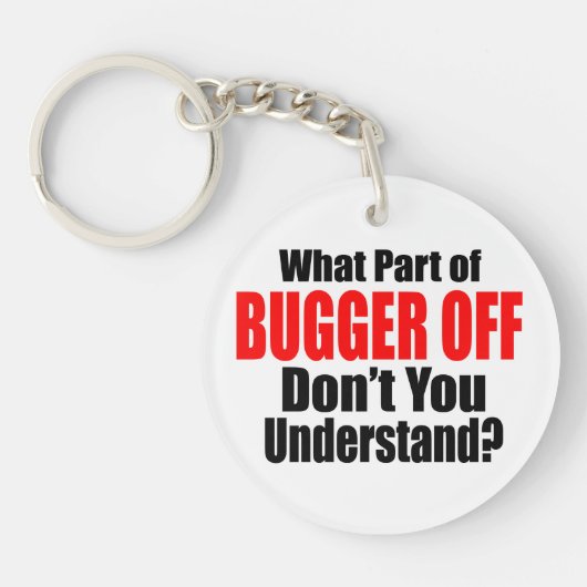 ～を食い止める キーホルダー (正面)