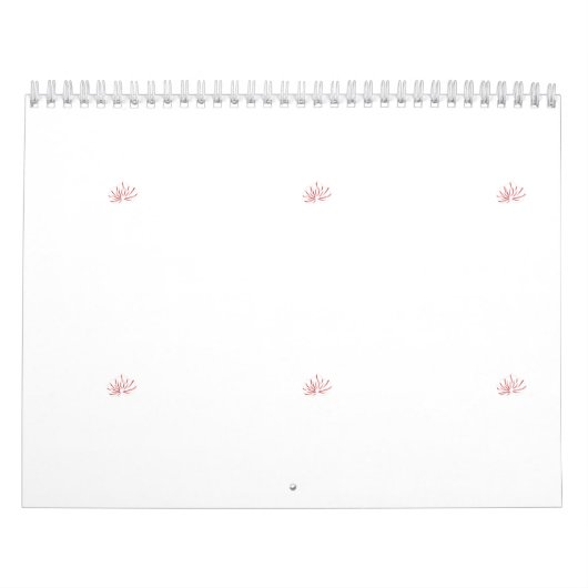 ～を鮮やか特徴とする赤と黒のフローラデザイン カレンダー (カバー)