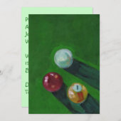 〜を……にパーティの招待状カスタマイズする 招待状 (正面/裏面)