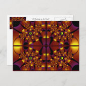 ～を「目の会合」とはがき ポストカード (正面/裏面)