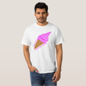 アおもしろいイスTシャ男性へツ Tシャツ (正面フル)