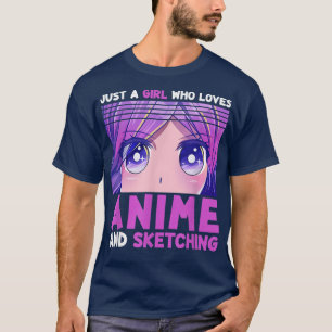 アおもしろいニメとスが好きな女の子だけ Tシャツ