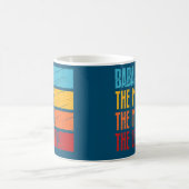 アおもしろいラビアパパアラビア父ババ最高のエバ コーヒーマグカップ (中央)