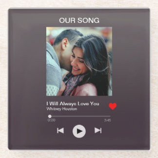 アお気に入りのマソカスタムン  ガラスコースター