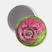 アやる気を起こさせるン感動的ドワード マグネット (正面/裏面)