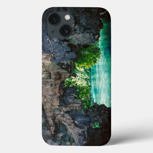 アアイライのバットケーブ、パラオ、ミクロネシア Case-Mate iPhoneケース (裏面)