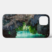 アアイライのバットケーブ、パラオ、ミクロネシア Case-Mate iPhoneケース (裏面 (横))