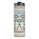 アアステカメリカインディアンの種族のモチフ タンブラー (正面)