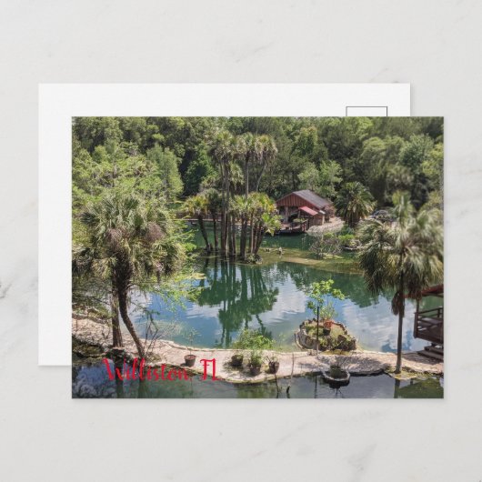 アアフタヌーンアットシダーレイクス ポストカード (正面/裏面)