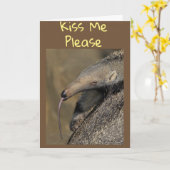 アアルダークは「永遠にあなたを愛する」キス私！ カード (黄色い花)