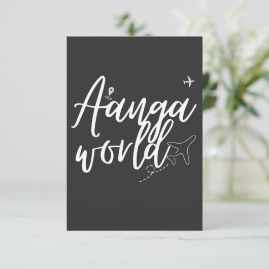 アアンガワールド 招待状 (スタンド正面)