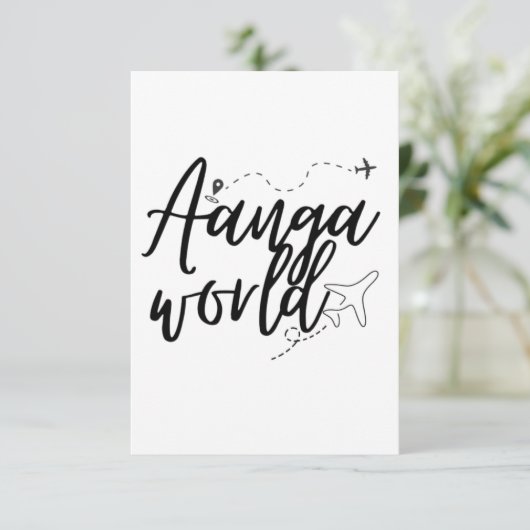 アアンガワールド 招待状 (スタンド正面)