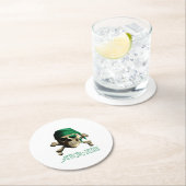 アイおもしろいルランドジョリーロジャーピレートスカルARR-ISH ラウンドペーパーコースター (インサイチュ)