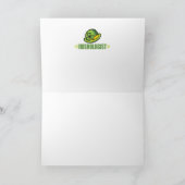 アイおもしろいルランド・セント・パトリック・デイ カード (内部)