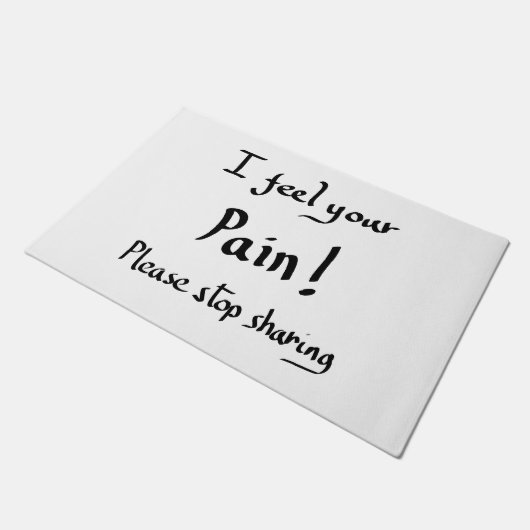 アイおもしろい感じパイン引用文ユーモアジョークスローガン   ドアマット (アングル)