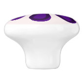 アイかわいらしジゴフラワードードル セラミックノブ (側面)