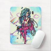 アイアの妖精の蝶空の妖精 マウスパッド (マウス)