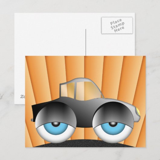 アイアイカー ポストカード (正面/裏面)