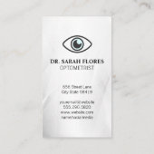 アイアイコン |ビジョンチャートの背景 名刺 (裏面)