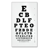 アイアイコン |ビジョンチャート マグネット名刺 (正面縦)