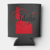 アイアイダホハートマップ 缶クーラー (正面)