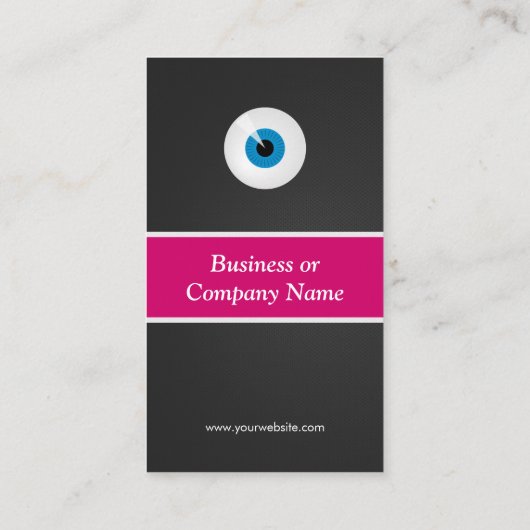 アイアイ気にドクター – 光学クリエイティブ革新的 名刺 (裏面)