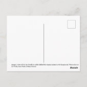 アイアオニードルinアイアオバレー州パーク,マウイ,ハワイ ポストカード (裏面)