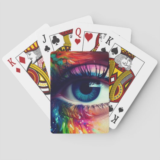 アイアカラフルート トランプ (裏面)