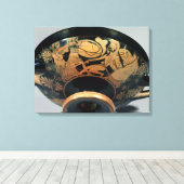 アイアス、アテナが急いだ キャンバスプリント (インサイチュ (ウッドフロア))