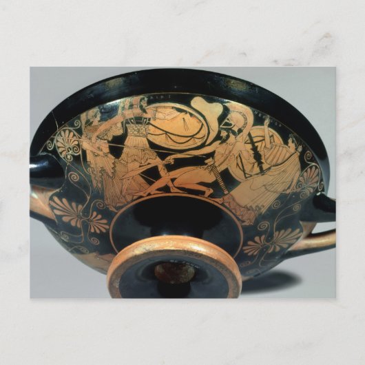 アイアス、アテナが急いだ ポストカード (正面)