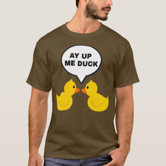 アイアップアヒル黒 Tシャツ