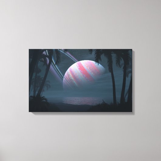 アイアニラの熱帯月 キャンバスプリント (正面)